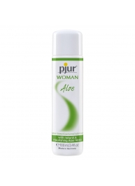 Лубрикант на водной основе pjur WOMAN Aloe - 100 мл. - Pjur - купить с доставкой в Комсомольске-на-Амуре