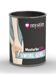 Компактный мастурбатор MasturbaTIN Swirl Girl - MyStim - в Комсомольске-на-Амуре купить с доставкой