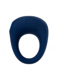 Синее эрекционное кольцо на пенис Satisfyer Ring 2 - Satisfyer - в Комсомольске-на-Амуре купить с доставкой