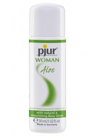 Лубрикант на водной основе pjur WOMAN Aloe - 30 мл. - Pjur - купить с доставкой в Комсомольске-на-Амуре