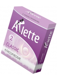 Классические презервативы Arlette Classic - 3 шт. - Arlette - купить с доставкой в Комсомольске-на-Амуре