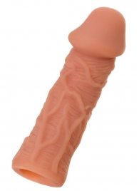 Телесная реалистичная насадка KOKOS Extreme Sleeve 05 с дополнительной стимуляцией - 12,7 см. - KOKOS - в Комсомольске-на-Амуре купить с доставкой Телесная реалистичная насадка KOKOS Extreme Sleeve 05 с дополнительной стимуляцией - 12,7 см. - KOKOS - в Комсомольске-на-Амуре купить с доставкой