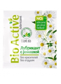 Пробник лубриканта на водной основе Bio Active - 3 гр. - Биоритм - купить с доставкой в Комсомольске-на-Амуре