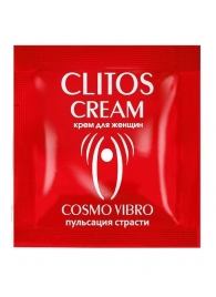 Пробник возбуждающего крема для женщин Clitos Cream - 1,5 гр. - Биоритм - купить с доставкой в Комсомольске-на-Амуре