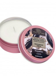 Массажная свеча  Искушение - БиоМед - купить с доставкой в Комсомольске-на-Амуре