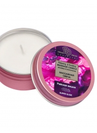 Массажная свеча  Райская вишня - БиоМед - купить с доставкой в Комсомольске-на-Амуре