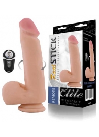 Перезаряжаемый ротатор с пультом ДУ - 18 см. - ToyFa купить в Комсомольске-на-Амуре с доставкой в Orgasmix.ru Перезаряжаемый ротатор с пультом ДУ - 18 см. - ToyFa