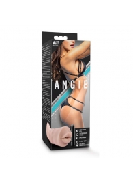 Телесный мастурбатор-ротик Angie - Blush Novelties - в Комсомольске-на-Амуре купить с доставкой