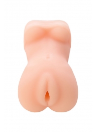 Телесный мастурбатор в виде женской фигурки - Toyfa Basic - в Комсомольске-на-Амуре купить с доставкой