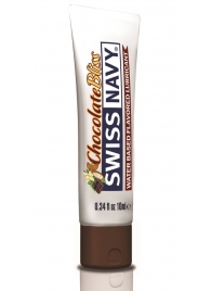 Лубрикант с ароматом шоколада Swiss Navy Chocolate Bliss Lube - 10 мл. - Swiss navy - купить с доставкой в Комсомольске-на-Амуре