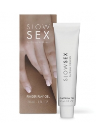 Гель для мастурбации с ароматом кокоса Slow Sex Finger Play Gel - 30 мл. - Bijoux Indiscrets - купить с доставкой в Комсомольске-на-Амуре