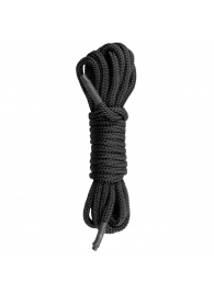 Черная веревка для бондажа Easytoys Bondage Rope - 5 м. - Easy toys - купить с доставкой в Комсомольске-на-Амуре