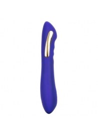 Фиолетовый вибратор с электростимуляцией Intimate E-Stimulator Petite Wand - 18,5 см. - California Exotic Novelties - купить с доставкой в Комсомольске-на-Амуре