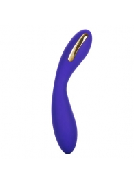 Фиолетовый вибратор с электростимуляцией Intimate E-Stimulator Wand - 21,5 см. - California Exotic Novelties - купить с доставкой в Комсомольске-на-Амуре