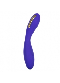 Фиолетовый вибратор с электростимуляцией Intimate E-Stimulator Wand - 21,5 см. - California Exotic Novelties - купить с доставкой в Комсомольске-на-Амуре