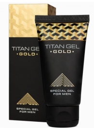 Гель для увеличения члена Titan Gel Gold Tantra - 50 мл. - Titan - купить с доставкой в Комсомольске-на-Амуре