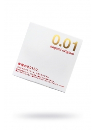 Супертонкий презерватив Sagami Original 0.01 - 1 шт. - Sagami - купить с доставкой в Комсомольске-на-Амуре