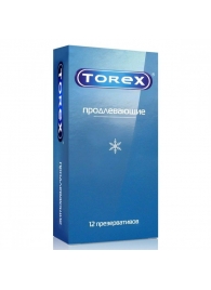 Презервативы Torex  Продлевающие  с пролонгирующим эффектом - 12 шт. - Torex - купить с доставкой в Комсомольске-на-Амуре