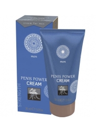 Возбуждающий крем для мужчин Penis Power Cream - 30 мл. - Shiatsu - купить с доставкой в Комсомольске-на-Амуре