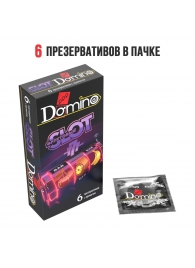 Ароматизированные презервативы DOMINO  Фруктовый слот  - 6 шт. - Domino - купить с доставкой в Комсомольске-на-Амуре