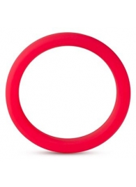 Красное эрекционное кольцо Silicone Go Pro Cock Ring - Blush Novelties - в Комсомольске-на-Амуре купить с доставкой