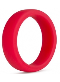 Красное эрекционное кольцо Silicone Go Pro Cock Ring - Blush Novelties - в Комсомольске-на-Амуре купить с доставкой