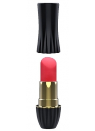 Клиторальный стимулятор-помада LIPSTICK - 9,3 см. - Dream Toys - купить с доставкой в Комсомольске-на-Амуре