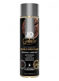 Лубрикант с ароматом шоколада JO GELATO DECADENT DOUBLE CHOCOLATE - 120 мл. - System JO - купить с доставкой в Комсомольске-на-Амуре