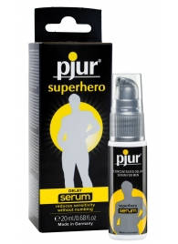 Сыворотка-пролонгатор pjur SUPERHERO Delay Serum - 20 мл. - Pjur - купить с доставкой в Комсомольске-на-Амуре