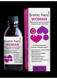 Женский биогенный концентрат для повышения либидо Erotic hard Woman - 250 мл. - Erotic Hard - купить с доставкой в Комсомольске-на-Амуре