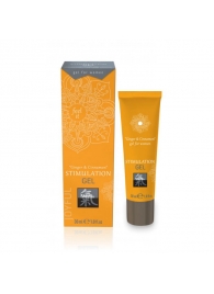 Возбуждающий интимный гель STIMULATION GEL Ginger   Cinnamon - 30 мл. - Shiatsu - купить с доставкой в Комсомольске-на-Амуре