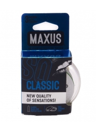 Классические презервативы в пластиковом кейсе MAXUS Classic - 3 шт. - Maxus - купить с доставкой в Комсомольске-на-Амуре