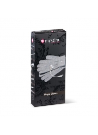 Перчатки для чувственного электромассажа Magic Gloves - MyStim - купить с доставкой в Комсомольске-на-Амуре