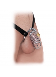 Кольцо верности Extreme Chastity Belt с фиксацией головки - Pipedream - купить с доставкой в Комсомольске-на-Амуре