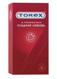 Презервативы Torex  Сладкая любовь  с ароматом клубники - 12 шт. - Torex - купить с доставкой в Комсомольске-на-Амуре