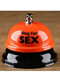 Настольный звонок RING FOR SEX - Сима-Ленд - купить с доставкой в Комсомольске-на-Амуре