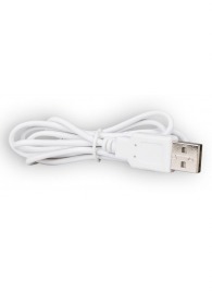 Белый магнитный кабель для зарядки Saisfyer USB Charging Cable - Satisfyer - купить с доставкой в Комсомольске-на-Амуре