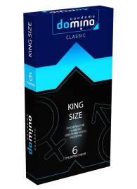 Презервативы увеличенного размера DOMINO Classic King size - 6 шт. - Domino - купить с доставкой в Комсомольске-на-Амуре