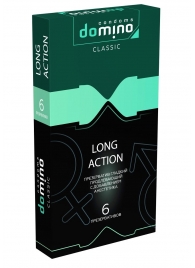 Презервативы с пролонгирующим эффектом DOMINO Classic Long action - 6 шт. - Domino - купить с доставкой в Комсомольске-на-Амуре