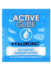 Лубрикант на водной основе Active Glide с гиалуроновой кислотой - 3 гр. - Биоритм - купить с доставкой в Комсомольске-на-Амуре