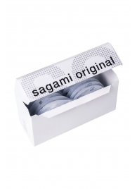 Презервативы Sagami Original 0.02 L-size увеличенного размера - 10 шт. - Sagami - купить с доставкой в Комсомольске-на-Амуре