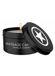 Массажная свеча с ароматом ванили Massage Candle - Shots Media BV - купить с доставкой в Комсомольске-на-Амуре