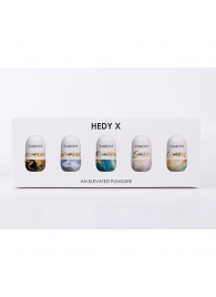 Набор из 5 мастурбаторов Hedy X5 Mixed - Svakom - в Комсомольске-на-Амуре купить с доставкой