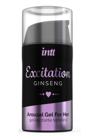 Женский возбуждающий интимный гель Excitation Ginseng - 15 мл. - INTT - купить с доставкой в Комсомольске-на-Амуре