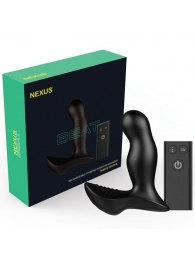 Черный вибромассажер простаты NEXUS Beat - 12 см. - Nexus Range - в Комсомольске-на-Амуре купить с доставкой