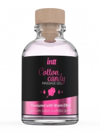 Массажный гель с согревающим эффектом Cotton Candy - 30 мл. - INTT - купить с доставкой в Комсомольске-на-Амуре