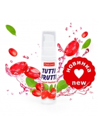 Гель-смазка Tutti-frutti со вкусом барбариса - 30 гр. - Биоритм - купить с доставкой в Комсомольске-на-Амуре