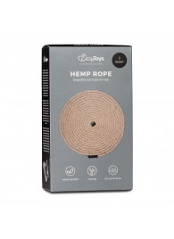 Пеньковая веревка для связывания Hemp Rope - 5 м. - Easy toys - купить с доставкой в Комсомольске-на-Амуре