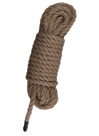 Пеньковая веревка для связывания Hemp Rope - 5 м. - Easy toys - купить с доставкой в Комсомольске-на-Амуре