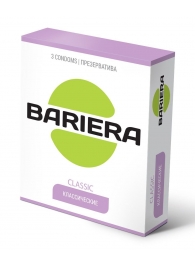 Классические презервативы Bariera Classic - 3 шт. - Bariera - купить с доставкой в Комсомольске-на-Амуре